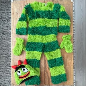 Yo Gabba Gabba! Deluxe Brobee Toddler Costume Size 2T